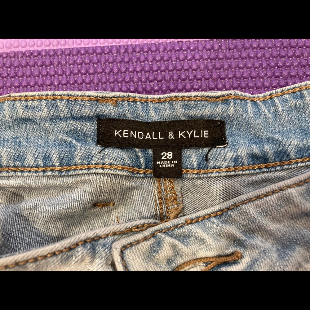 Kendall & Kylie denim shorts